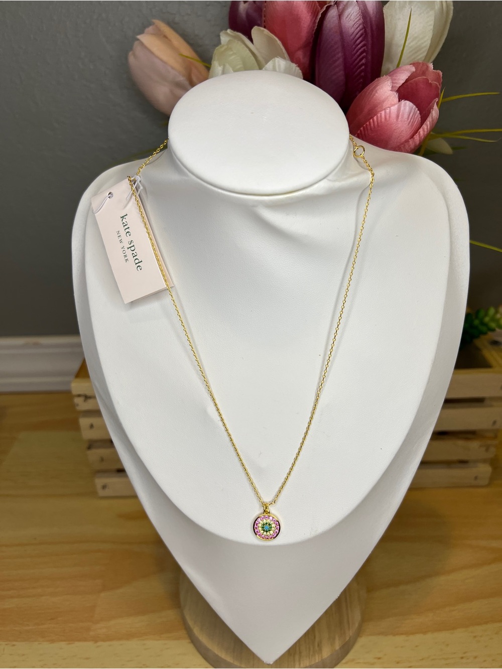Kate Spade Rainbow Round Necklace